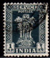 India - #O137 Official (Wmk 324) - Used