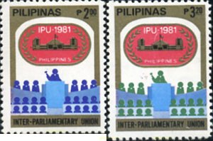 313274 MNH FILIPINAS 1981 UNION INTERPARLAMENTARIA