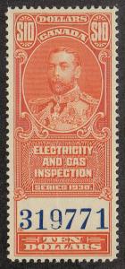 Canada 1930 Electricity & Gas (# FEG7) MNH