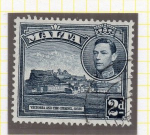 Malta 1938 Early Issue Fine Used 2d. NW-200426 
