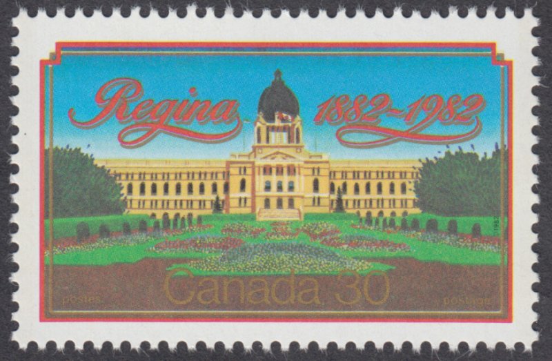 Canada - #967 Regina Centenary - MNH