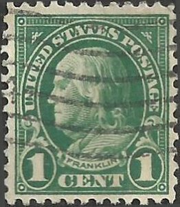 # 552 Used Deep Green Ben Franklin