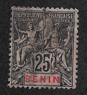 BENIN - P. R.  SC# 40 FVF/U 1894