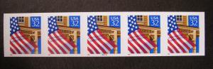 Scott 2915A, 32c Flag over Porch, PNC5 #99899, 10x10