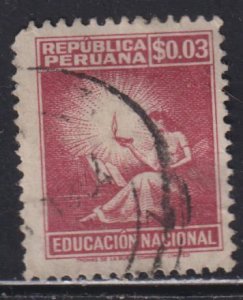 Peru RA35 Education 1952