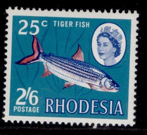 RHODESIA QEII SG412, 2s 6d/25c NH MINT. Cat £28.