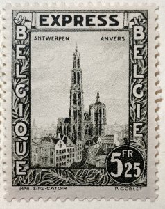 AlexStamps BELGIUM #E4 VF Mint