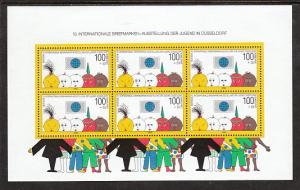 Germany B693 Souvenir Sheet MNH VF