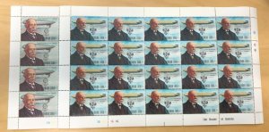 Uganda 1992 - COUNT ZEPPELIN - Sheet of 2 Sheets of 20 (Scott #1106+1108) - MNH