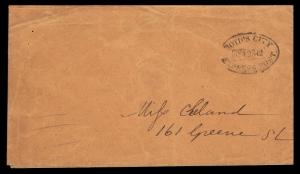 POSTAL HISTORY BOYD'S CITY EXPRESS POST COVER HANDSTAMPED SEPT-23 NEW YORK