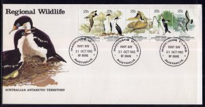 Australian Antarctic Territory L55 Animals U/A FDC