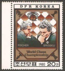 KOREA NORTH Sc# 2009 MNH FVF World Chess Championship 1980