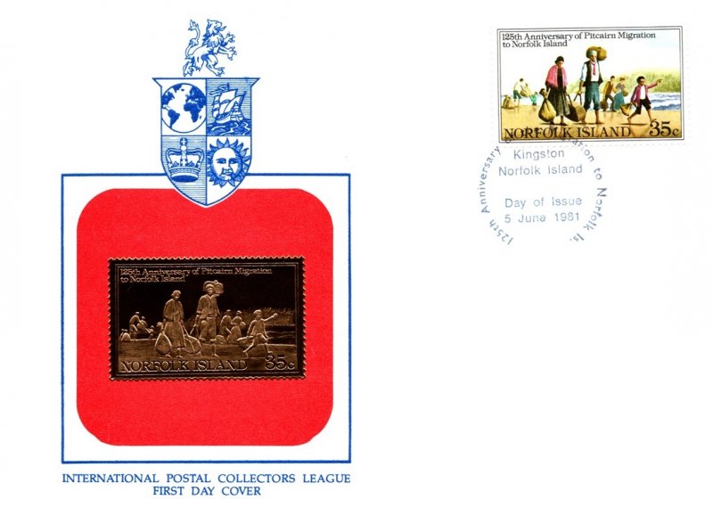 Norfolk Islands, Worldwide First Day Cover