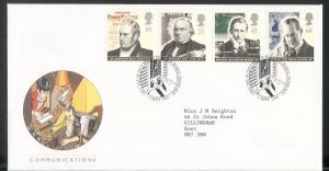 GB - 1995 Pioneers of Communications (FDC)