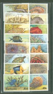 Barbados #640-659 Mint (NH) Single (Complete Set)