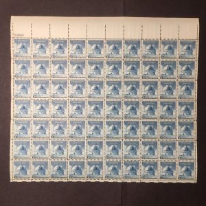 US, 966, PALOMAR OBSERVATORY, FULL SHEET, MINT NH, 1940'S COLLECTION