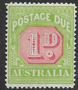 Australia J58a   1932  1d  fine mint hinged  ( perf 14 )