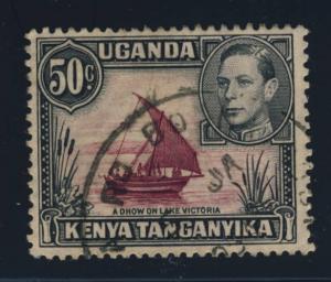 K.U.T. / KENYA - 1951 - SG144e CANCELLED BOHRA RD BO NAIROBI SKELETON D.S.