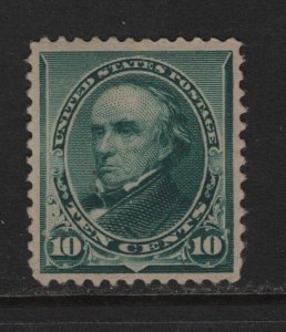 226 VF-XF  OG mint lightly hinged nice color cv $ 160 ! see pic !