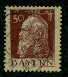 Bavaria 1911 #84 U SCV(2018)=$3.25