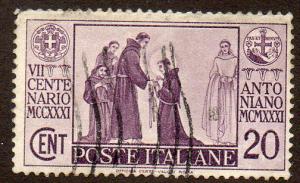 Italy  Scott  258  Used