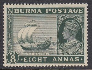 Burma 29 Sailboat mnh