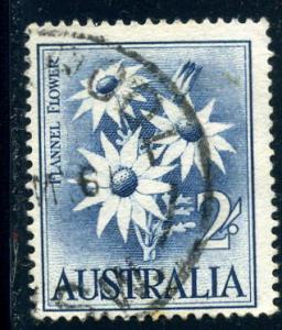 Australia - Scott #327 - 2sh - Flannel Flower - Used