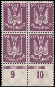 Germany Scott C5 MNH Block