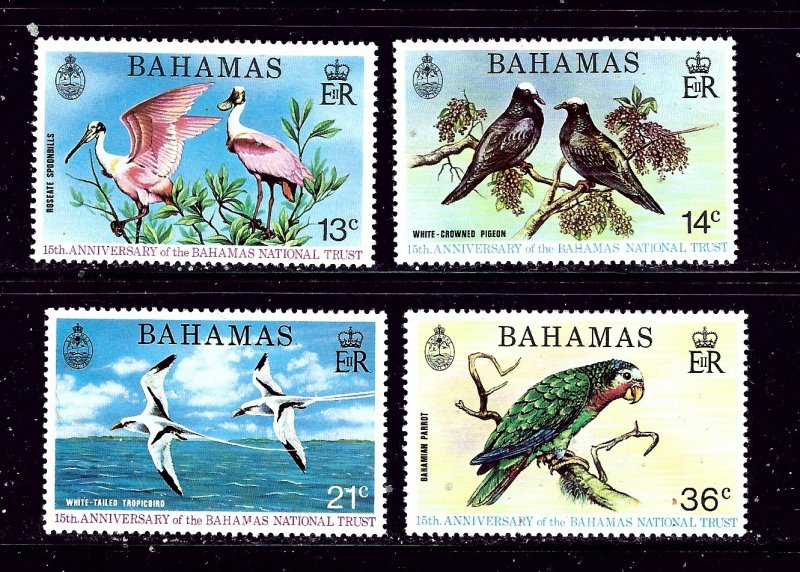 Bahamas 362-65 MLH 1974 Birds
