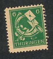 Thuringia; Scott 16N4; 1945; Unused; NH