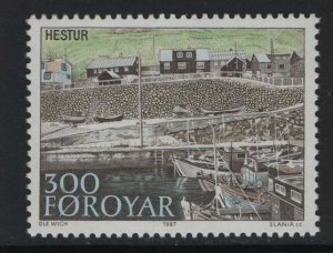 Faroe Islands  #162  MNH  1987   Hestur Island   300o