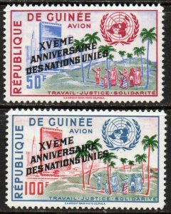 Guinea Sc #C27-C28 Mint Hinged