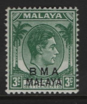 STRAITS SETTLEMENTS, 258, MNH, 1945-48, GEORGE VI