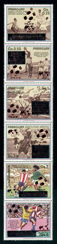 Paraguay Scott #2283 MNH World Cup 1986 Mexico Soccer Football OVPT CV$4+