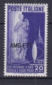 1951 - ITALY - TRIESTE Zone A - Sc#118 - MNH**