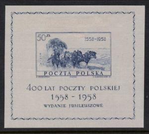 Poland 830 MNH Horses
