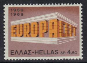 Greece 1969 MNH Europa  4d.50     #