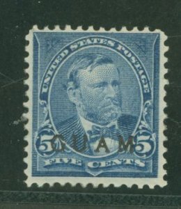 Guam #5 Unused Single