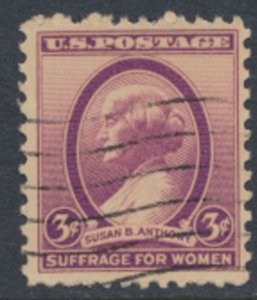 USA  SC#  784   Used 1936 Susan B Anthony  Suffrage  see scan