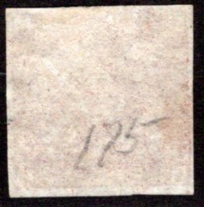 6, NSSC, Newfoundland, 5d, brown violet, F, MLH, postage stamp general issue