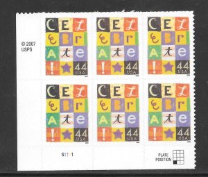 #4407 MNH Plate Block Copy Block of 6