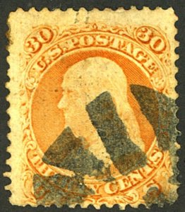U.S. #100 USED