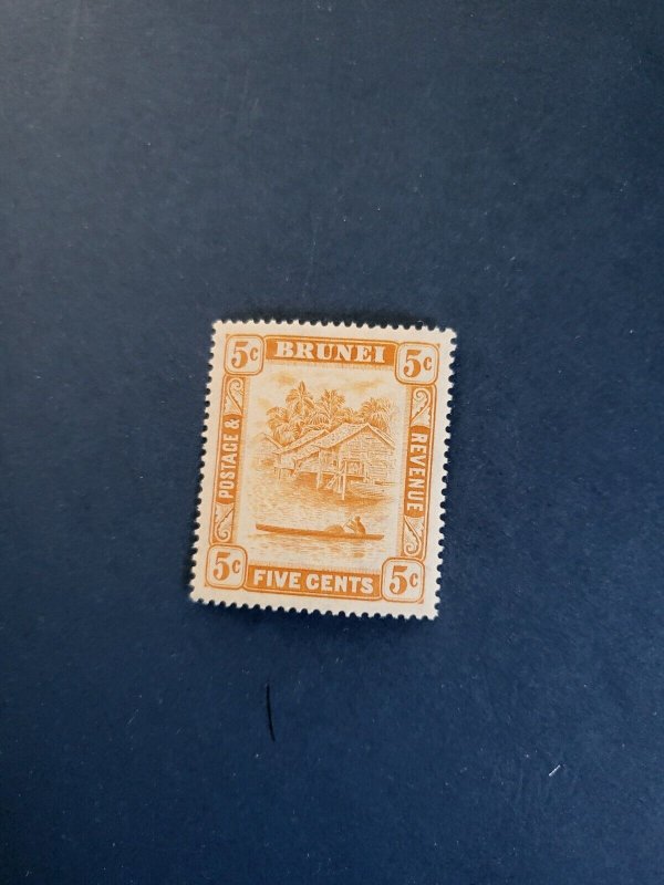 Stamps Brunei Scott #65a hinged