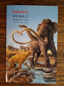 US Stamps Prehistoric Animals Scott 2422-25 & 3077 -3080a First Day Presentation