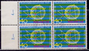 Switzerland, 1971, Telecommunication Symbols, 40c, sc#534, used