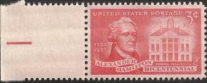 # 1086 MINT NEVER HINGED ALEXANDER HAMILTON