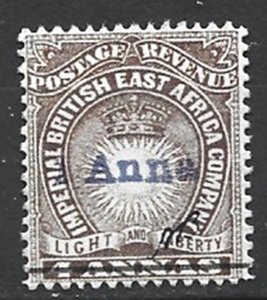 COLLECTION LOT 15577 BRITISH EAST AFRICA #32 MNH 1891 PROBABLY REPRINT