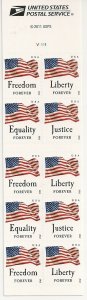 US 4673-4676 4676b Four Old Glory F booklet 10 AVR MNH 2012