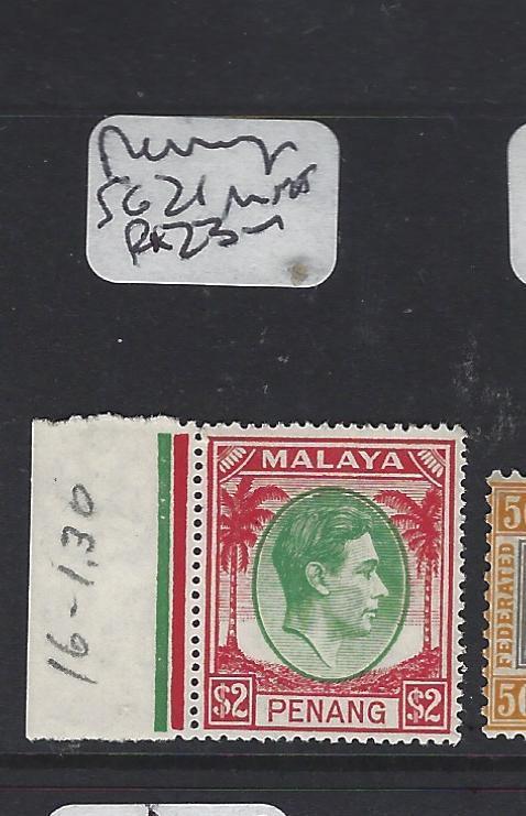 MALAYA  PENANG  (PP2303B) KGVI $2.00  SG 21  MNH