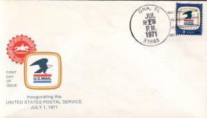 #1396 FL, Ona 7-1-71 USPS FDC